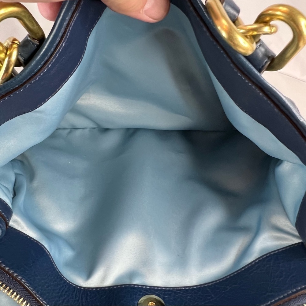 Stunning Blue Coach Chelsea Jayden Carry All Bag - Picture 12 of 12